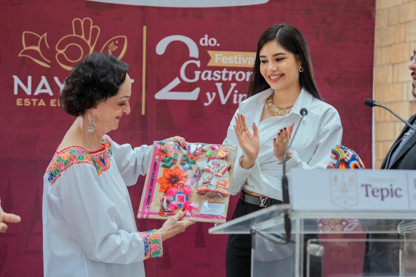 Geraldine inaugura Festival Gastronómico en la Ciudad de las Artes Indígenas