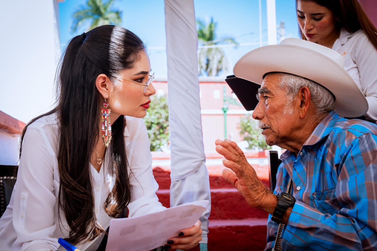 Inician las audiencias públicas Contigo vamos de Geraldine Ponce