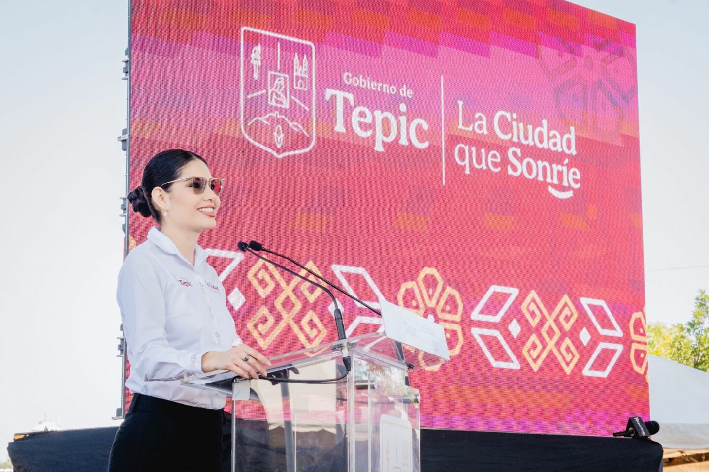 Geraldine anuncia apoyo alimentario para madres solteras de Tepic