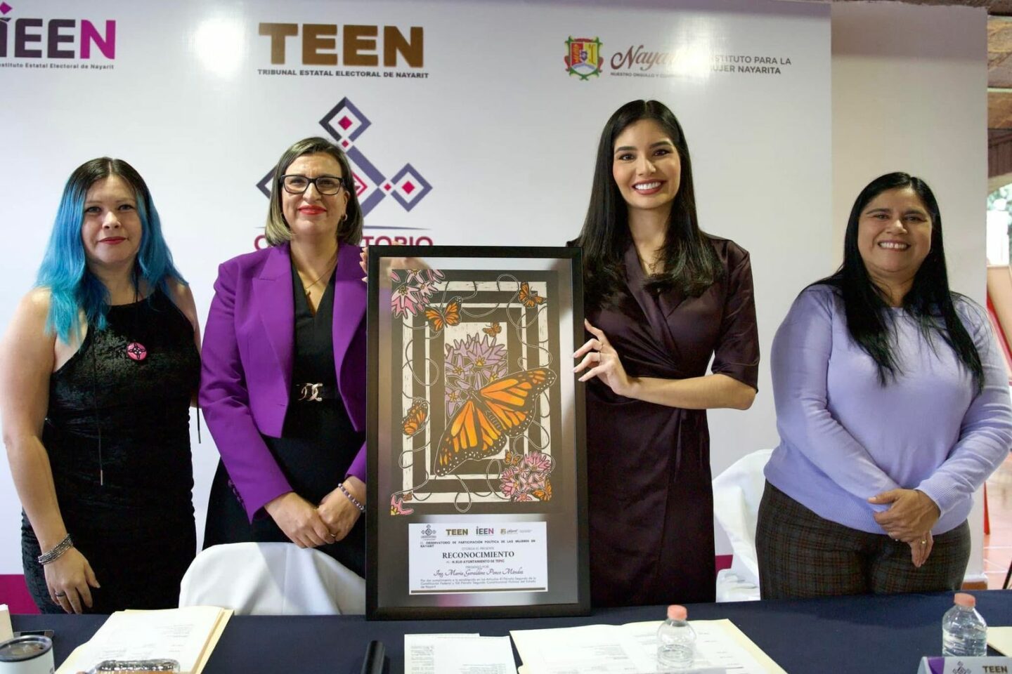 Reconoce IEEN al gobierno de Geraldine por paridad de género en su gabinete