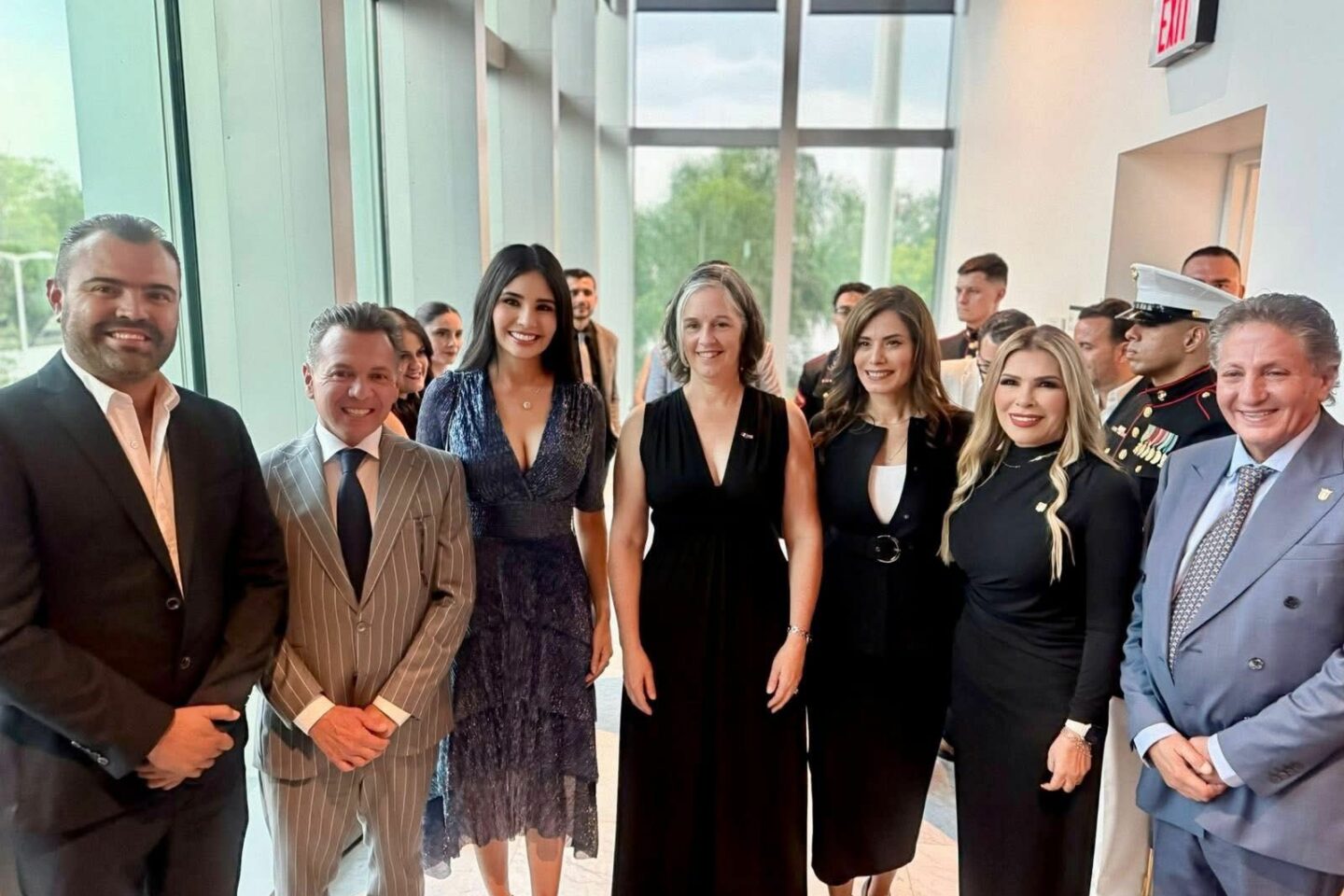 Geraldine asiste como invitada especial al Consulado de Estados Unidos en Guadalajara