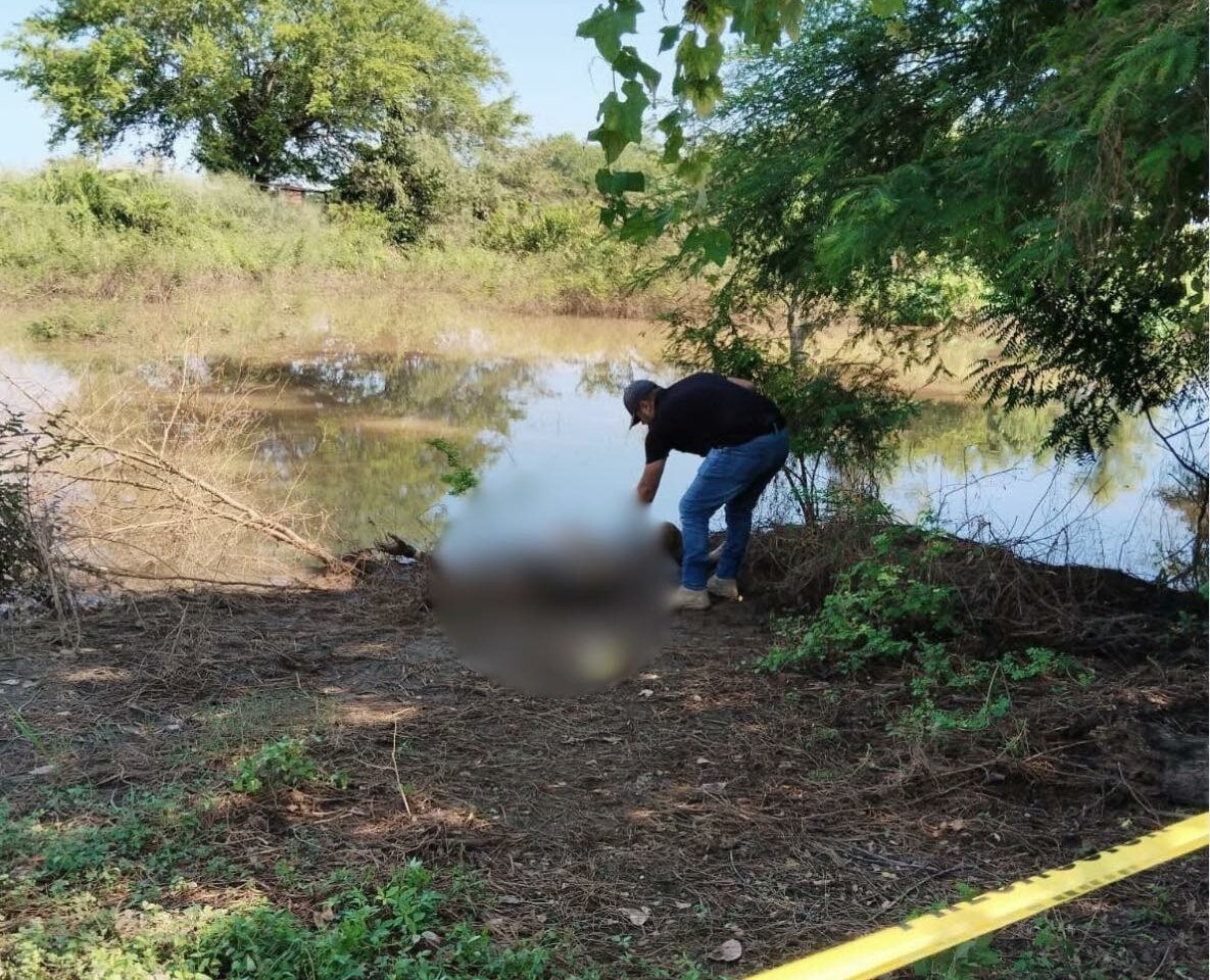 Encuentran cuerpo de un hombre flotando en el río Santiago, Ixcuintla.