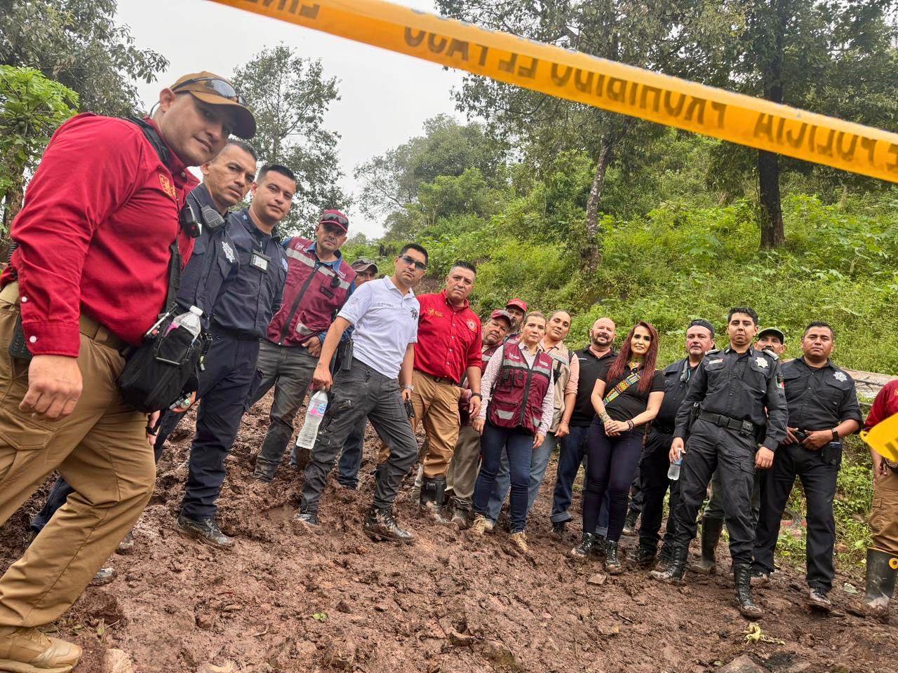 Continúa Gobierno de Geraldine Ponce tendiendo deslave en Lo de García