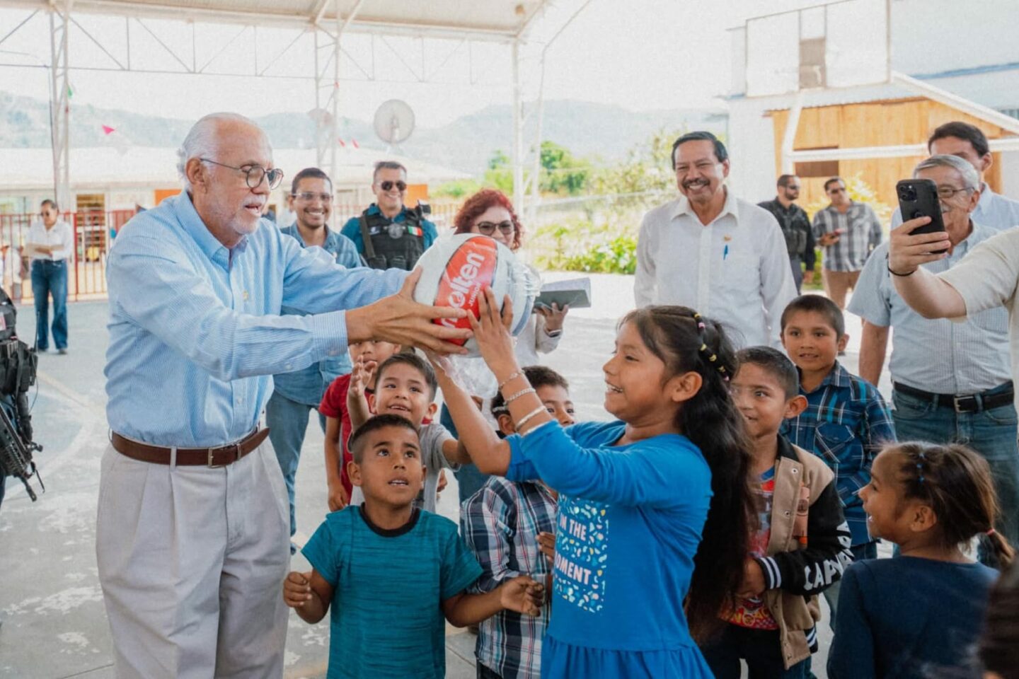 Encabeza el gobernador Mesa de Seguridad y diálogo con habitantes en San Andrés Milpillas, municipio de Huajicori