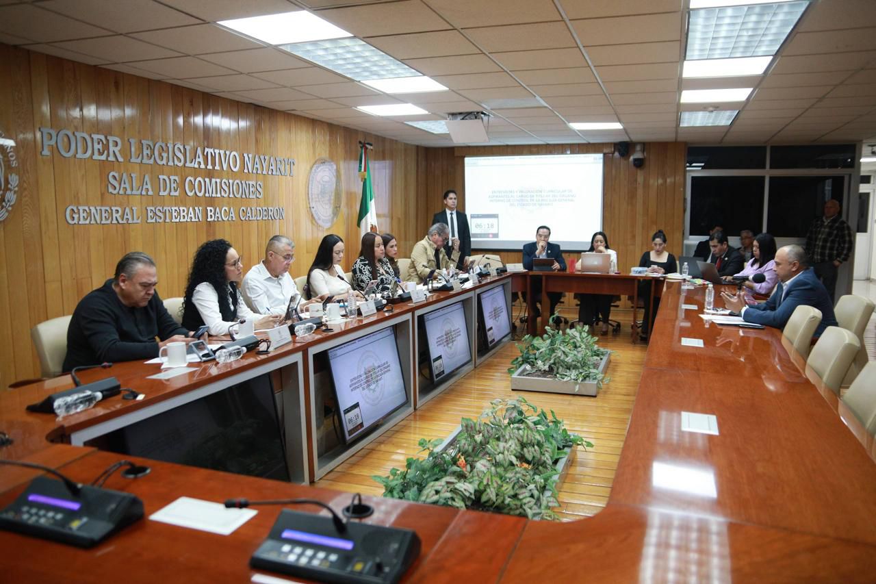 Evalúan terna para el Órgano Interno de Control de la Fiscalía