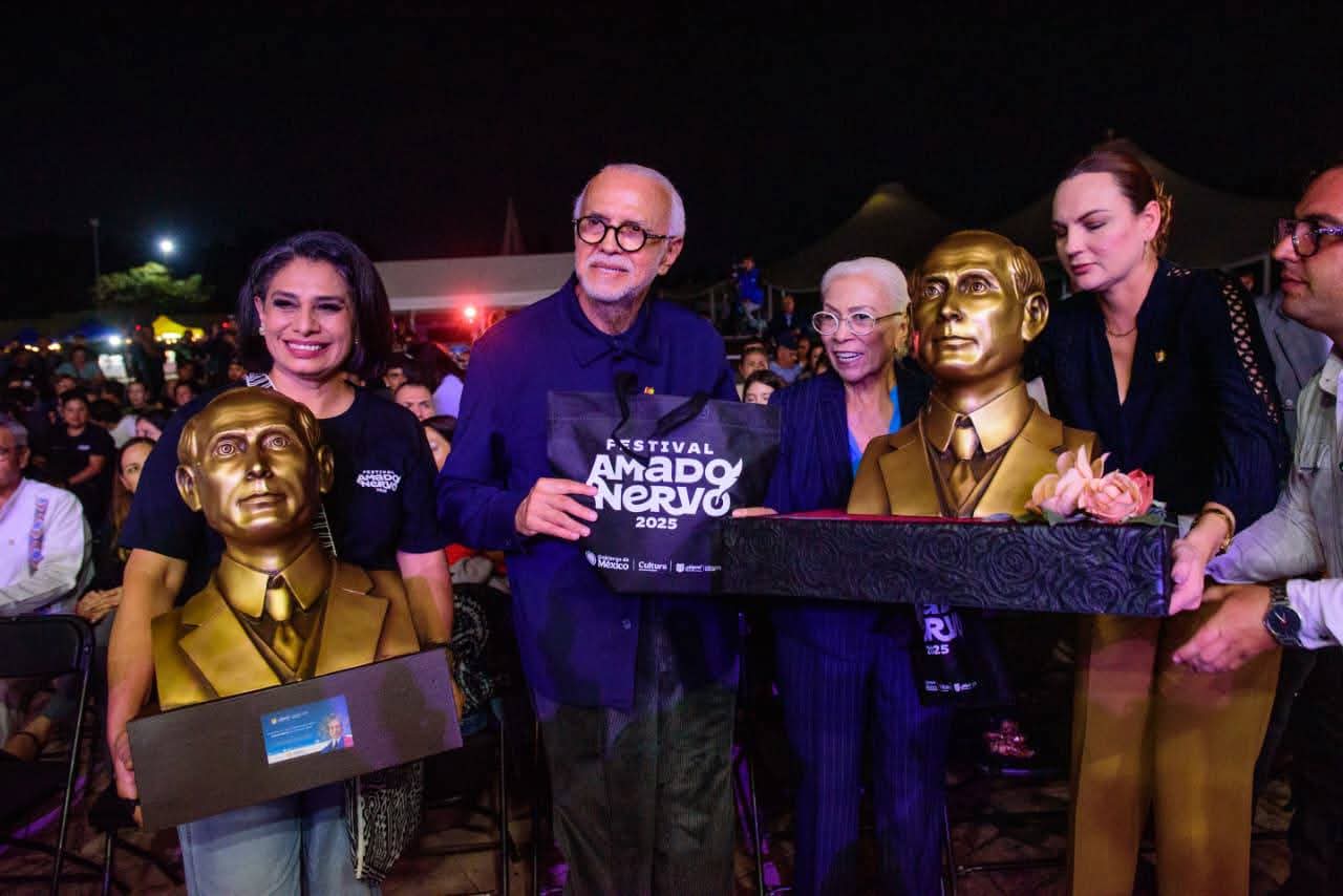 Encabeza el gobernador Miguel Ángel Navarro Quintero la inauguración del Festival Amado Nervo 2025