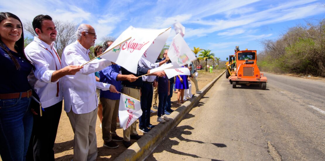 Miguel Ángel Navarro impulsa conectividad carretera en Bahía de Banderas