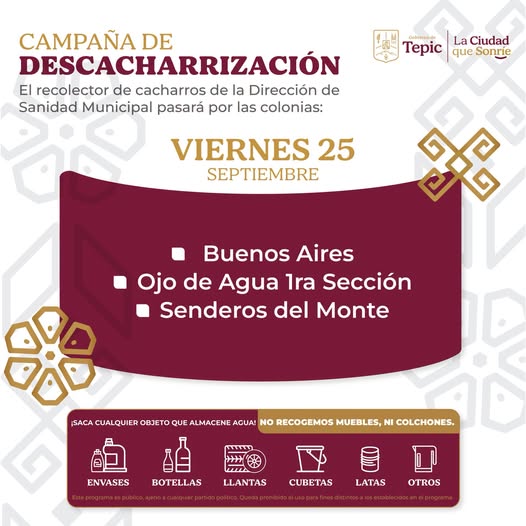 Atención a las colonias
